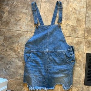 Free people overall dress size 8
